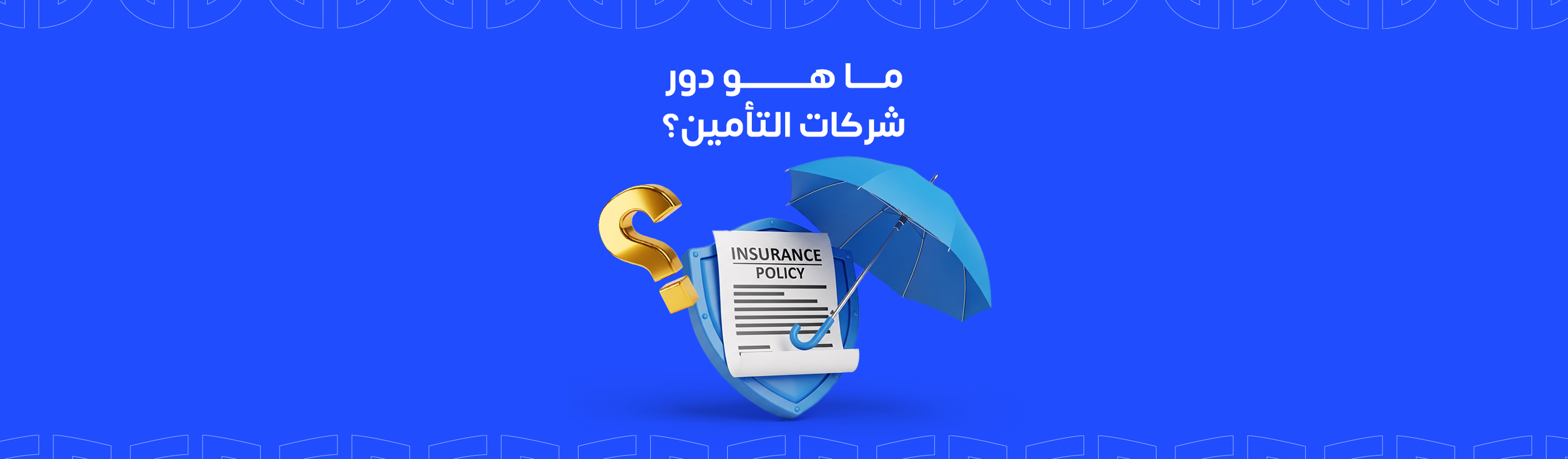 ما هو دور شركات التأمين؟